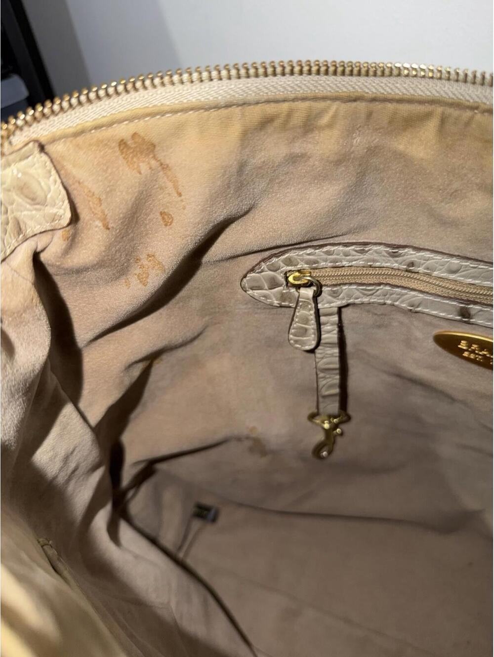 Brahmin Belinda Handbag Beige/Taupe - Picture 9 of 9
